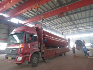 蒸壓釜發(fā)貨現場