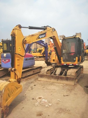 三一75-8s彩屏挖掘機停工出售，銀川免費試機優(yōu)惠多